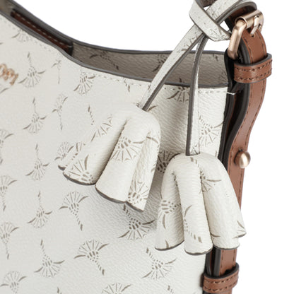 JOOP! 'Hobo Bag Cortina 1.0 Maddy' for women with magnetic closure | Beige-Brown 