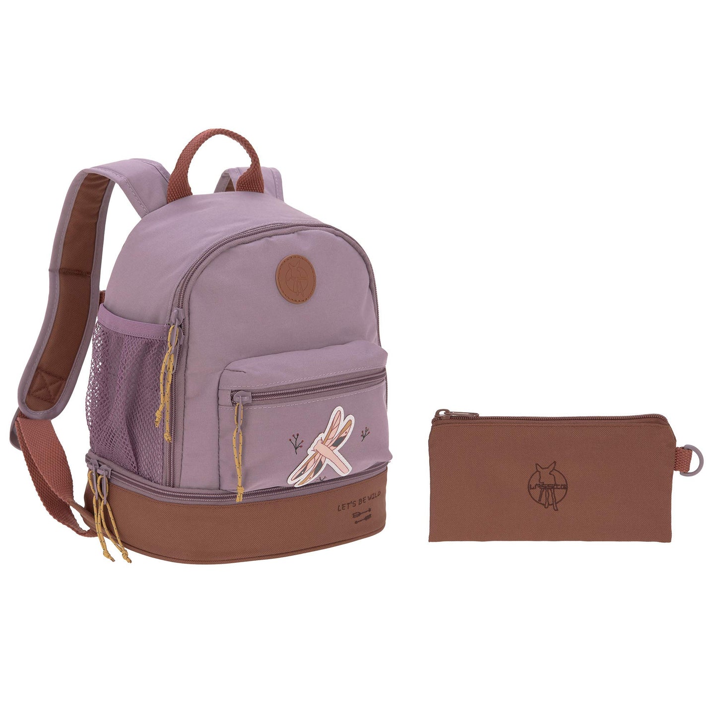 LÄSSIG Kinderrucksack mit Brustgurt Kindergartentasche Kindergartenrucksack 6,5L ab 3 Jahren/Mini Backpack Adventure Dragonfly