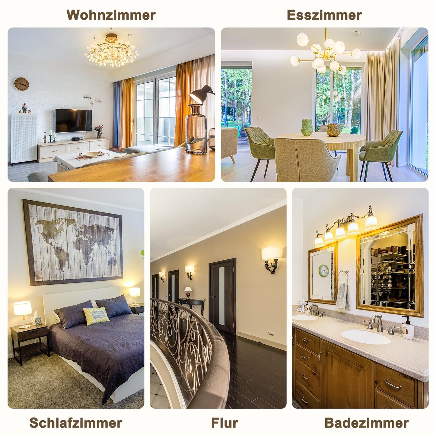 DiCUNO G9 LED-Leuchtmittel 3W (Warmweiß 2700K): Nicht Dimmbar - 6er Pack