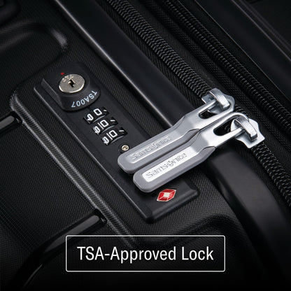 SAMSONITE 'Freeform Hardside' Hartschalen Reisekoffer: Erweiterbar mit Doppeldrehrollen