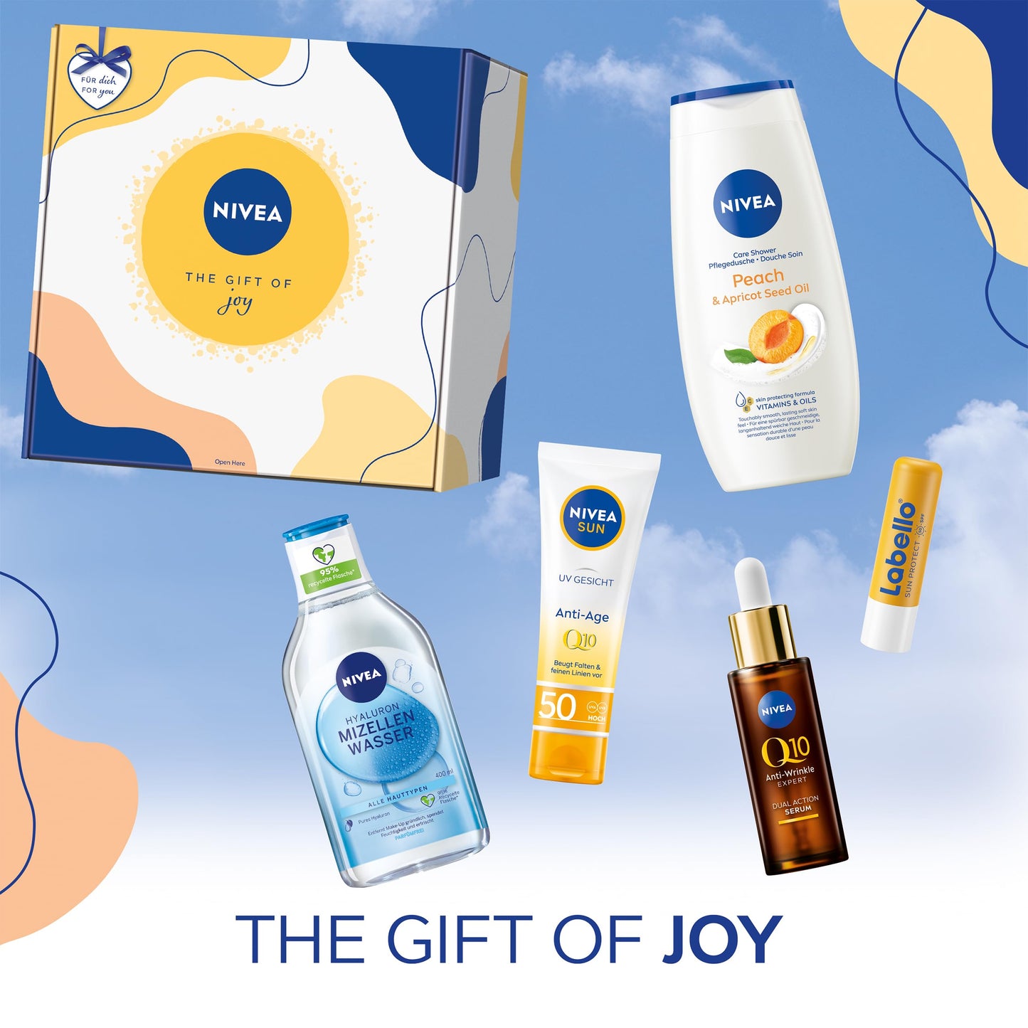 NIVEA 'The Gift of Joy' Geschenk Pflege-Set für Frauen: Ein vielseitiges Beauty-Set