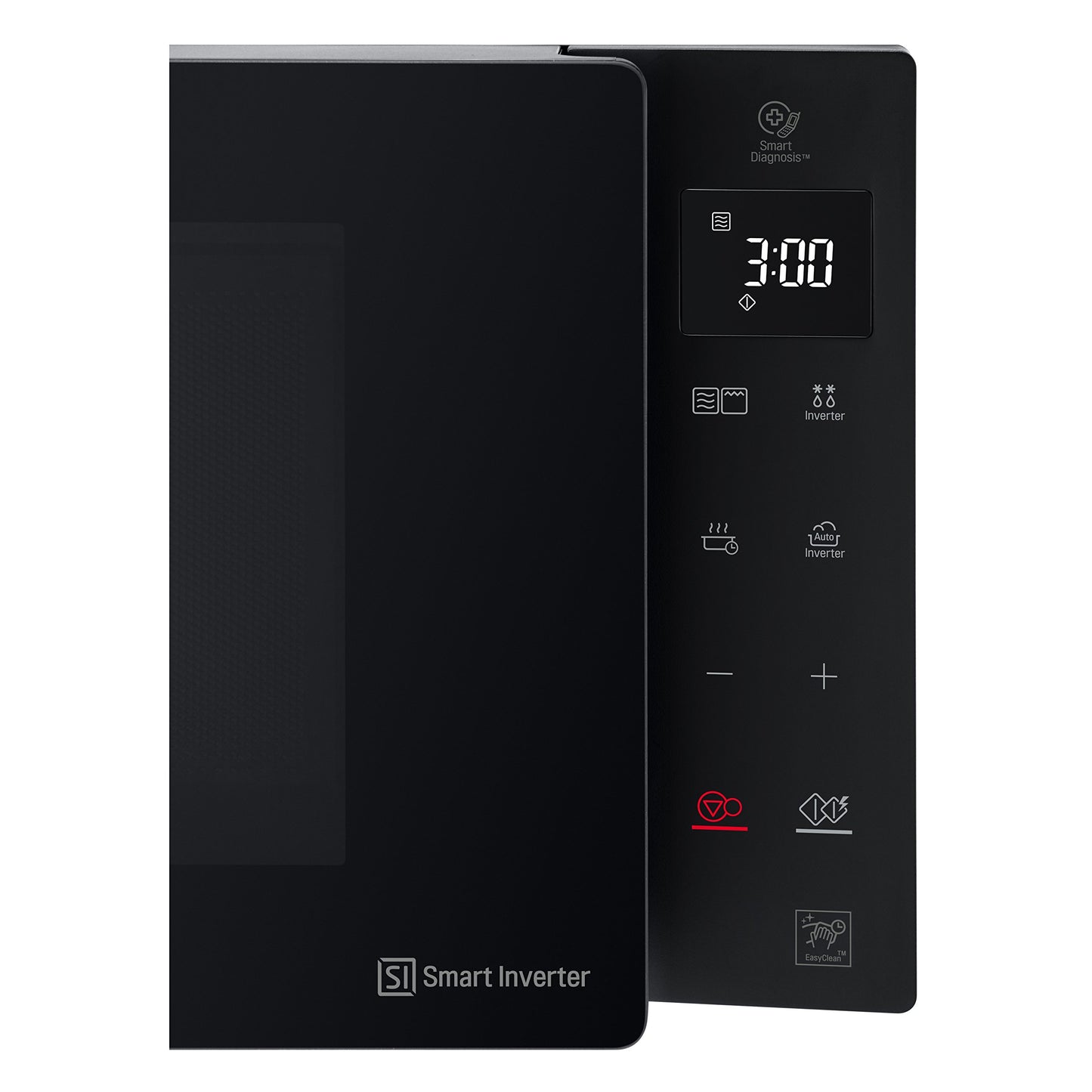 LG MH6535GIS Mikrowelle mit Grill (1000W): 25 Liter, Smart Inverter, EasyClean, NeoChef