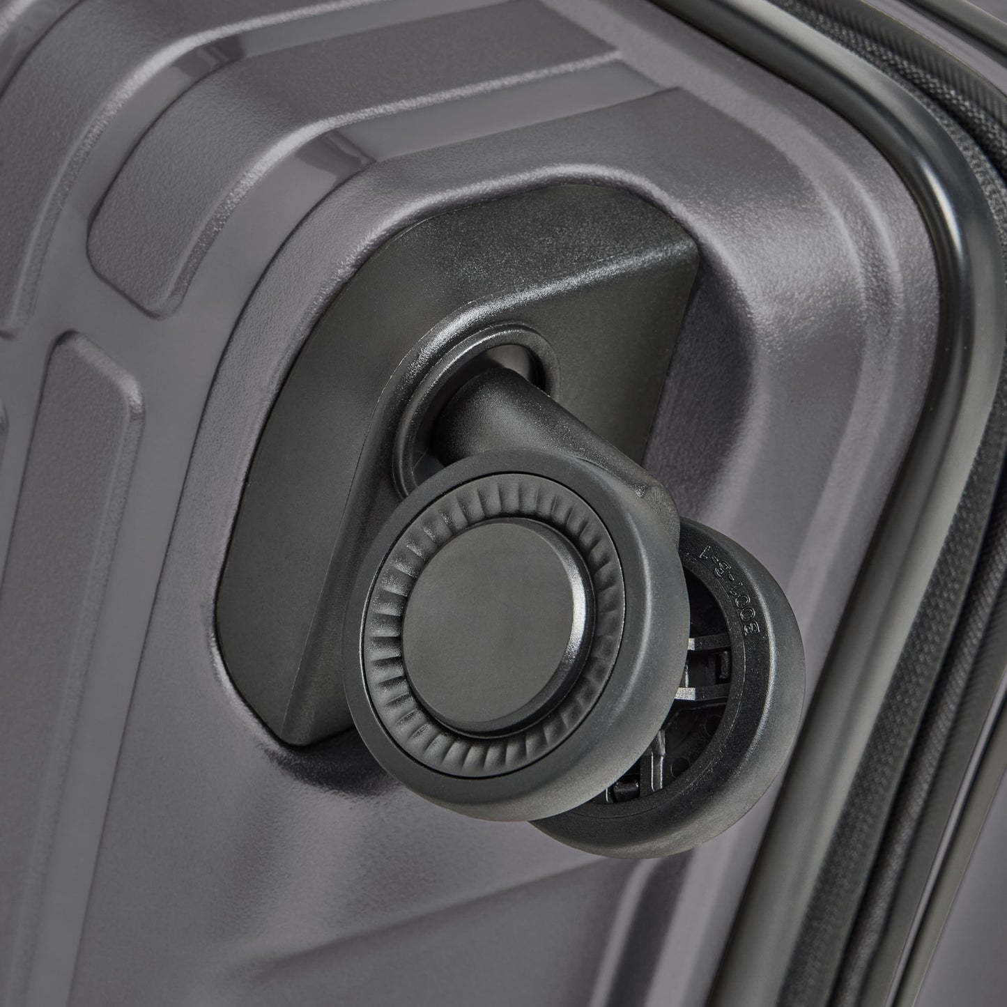 PACTASTIC hard-shell travel suitcase set (3 pieces) with expansion pleat &amp; TSA lock 