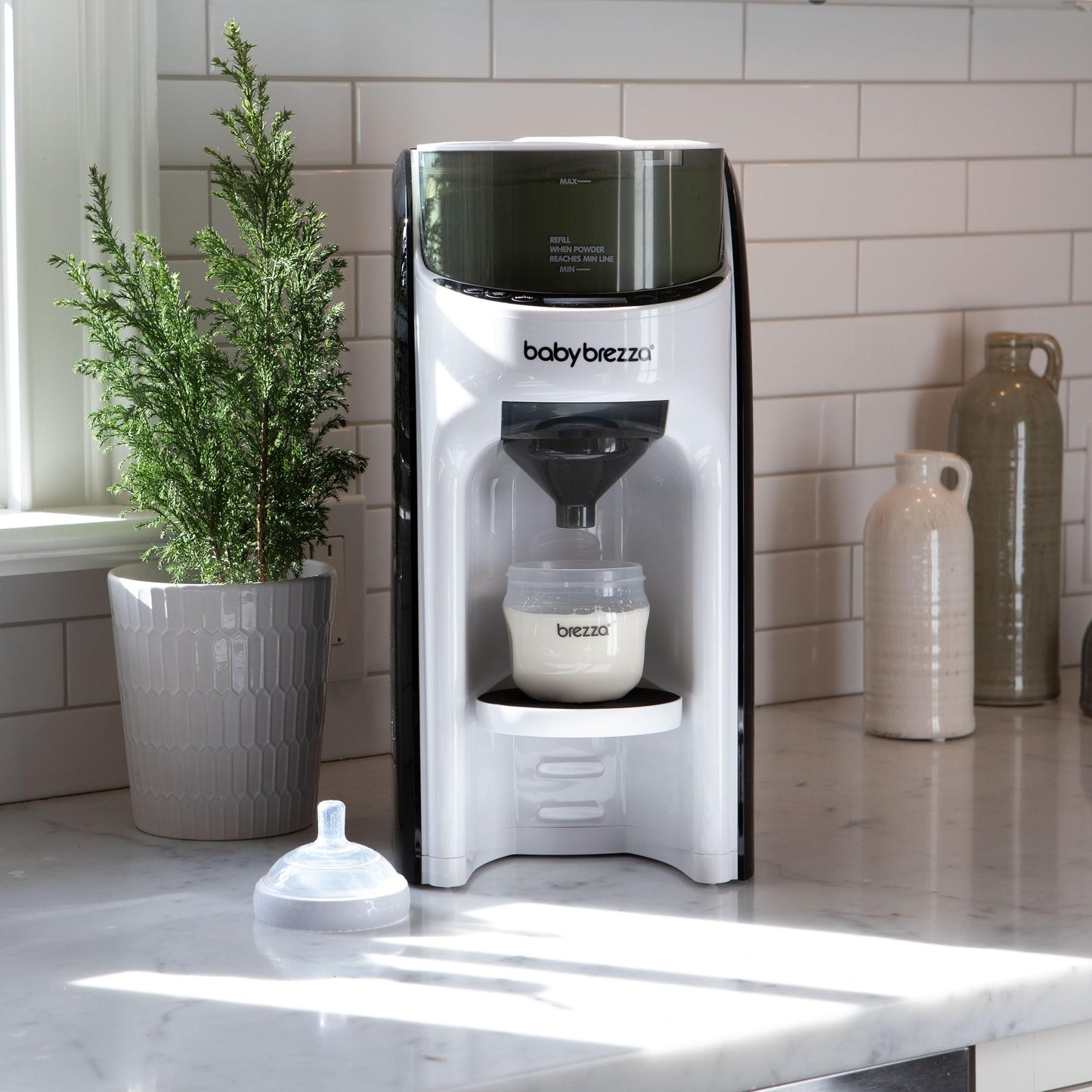 Baby Brezza 'Formula Pro Advanced' Automatischer Flaschenzubereiter: Dosiert und mischt auf Knopfdruck