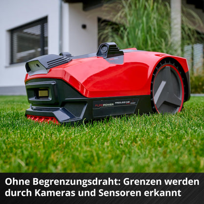 Einhell Mähroboter FREELEXO CAM PLUS 600 Power X-Change inkl. 4,0Ah Plus Akku (18V, Kamera, für 600m²)