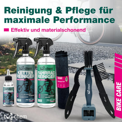 bio-chem All-in-One Fahrrad-Reinigungsset 'PROFI' (7-teilig): Effektiv, Materialschonend