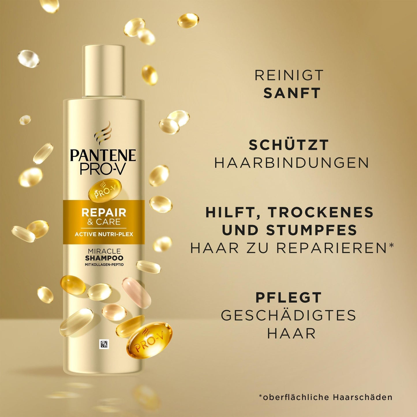Pantene Pro-V Repair &amp; Care Shampoo (1000ml) with pump dispenser | Silicone-free