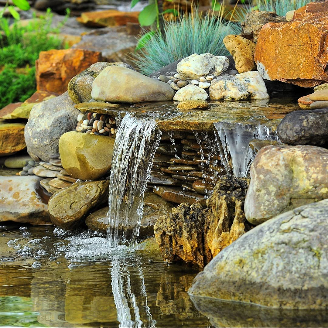AquaOne Eco Teichpumpe mit Filter (CTF-B 7000): 50 Watt, 7000l/h für den Gartenteich
