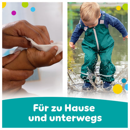Pampers Fresh Clean Feuchttücher (15er Pack): Sanfte Reinigung für empfindliche Babyhaut, mit frischem Duft