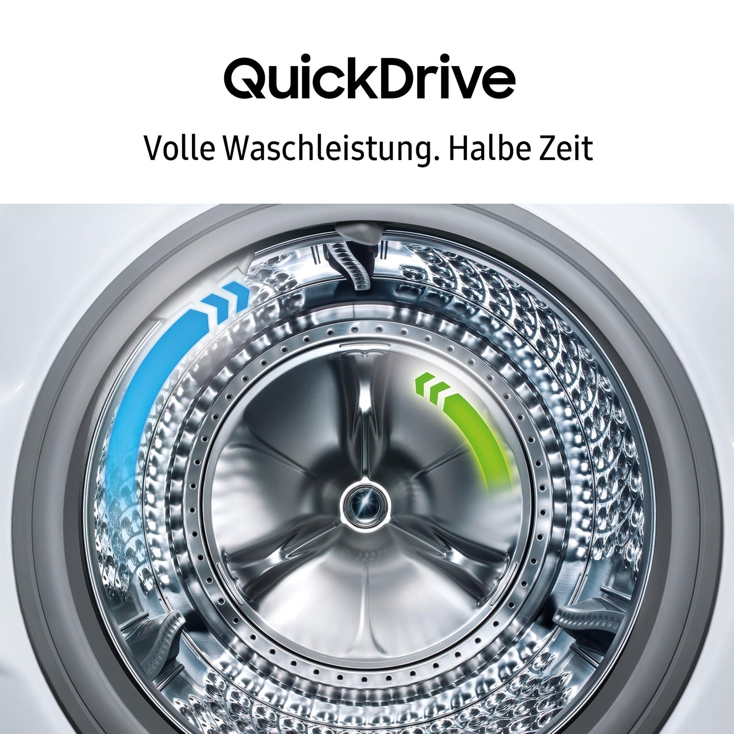 Samsung (WF90F09C4SU2) 'Bespoke AI' Waschmaschine (9kg): SmartThings Energy Mode, Ecobubble, SuperSpeed