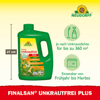 Neudorff Finalsan UnkrautFrei Plus Concentrate (2L) that works right down to the roots