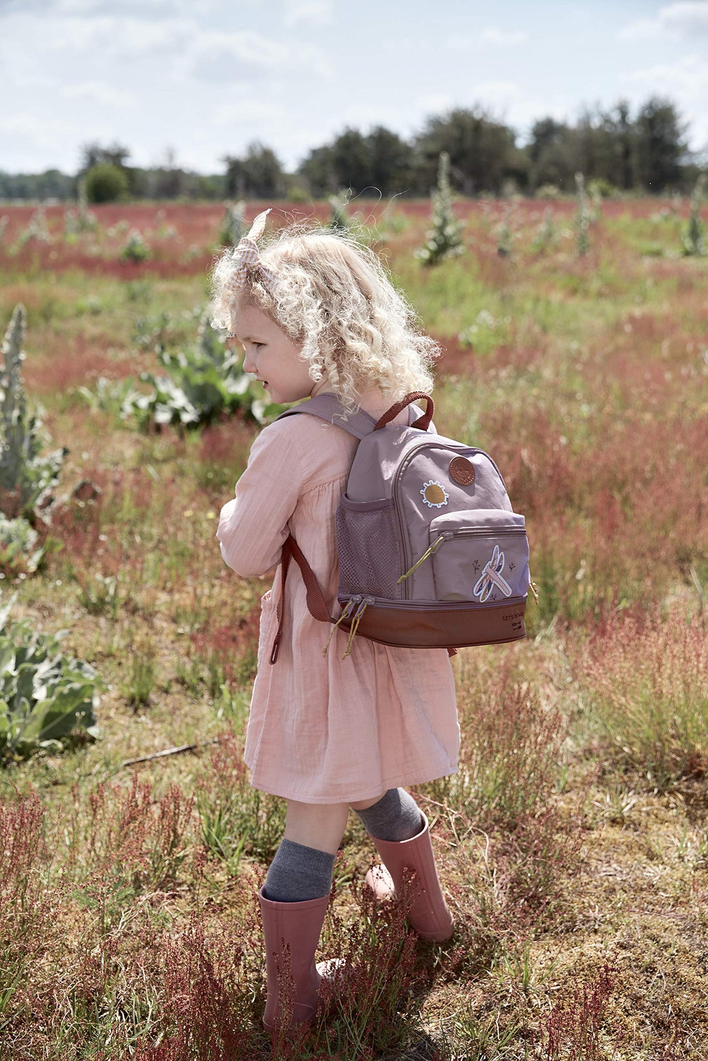 LÄSSIG Kinderrucksack mit Brustgurt Kindergartentasche Kindergartenrucksack 6,5L ab 3 Jahren/Mini Backpack Adventure Dragonfly