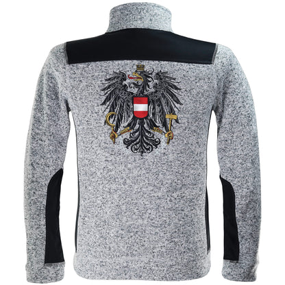 Austria Eagle softshell jacket with embroidery | hiking jacket