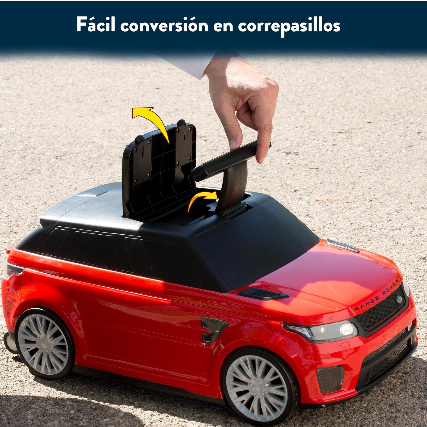 FEBER 2-in-1 'Range Rover' children's suitcase for travel and stroller: from 2 to 6 years