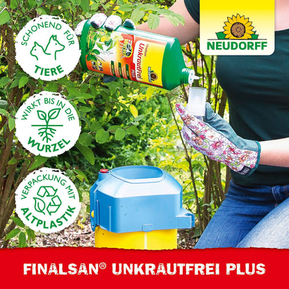 Neudorff Finalsan UnkrautFrei Plus Concentrate (2L) that works right down to the roots