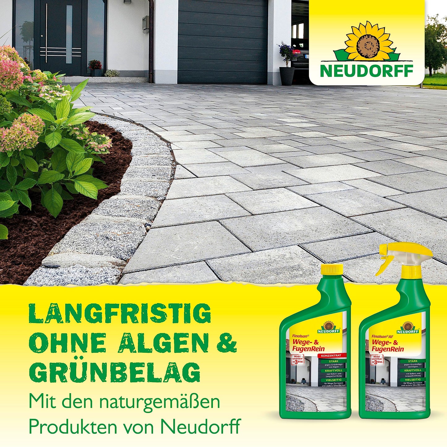 Neudorff Finalsan UnkrautFrei Plus Concentrate (2L) that works right down to the roots