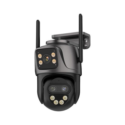 6K 9-Megapixel WiFi HD IP-Überwachungskamera mit 8x Zoom | Dual Screen, Auto-Tracking
