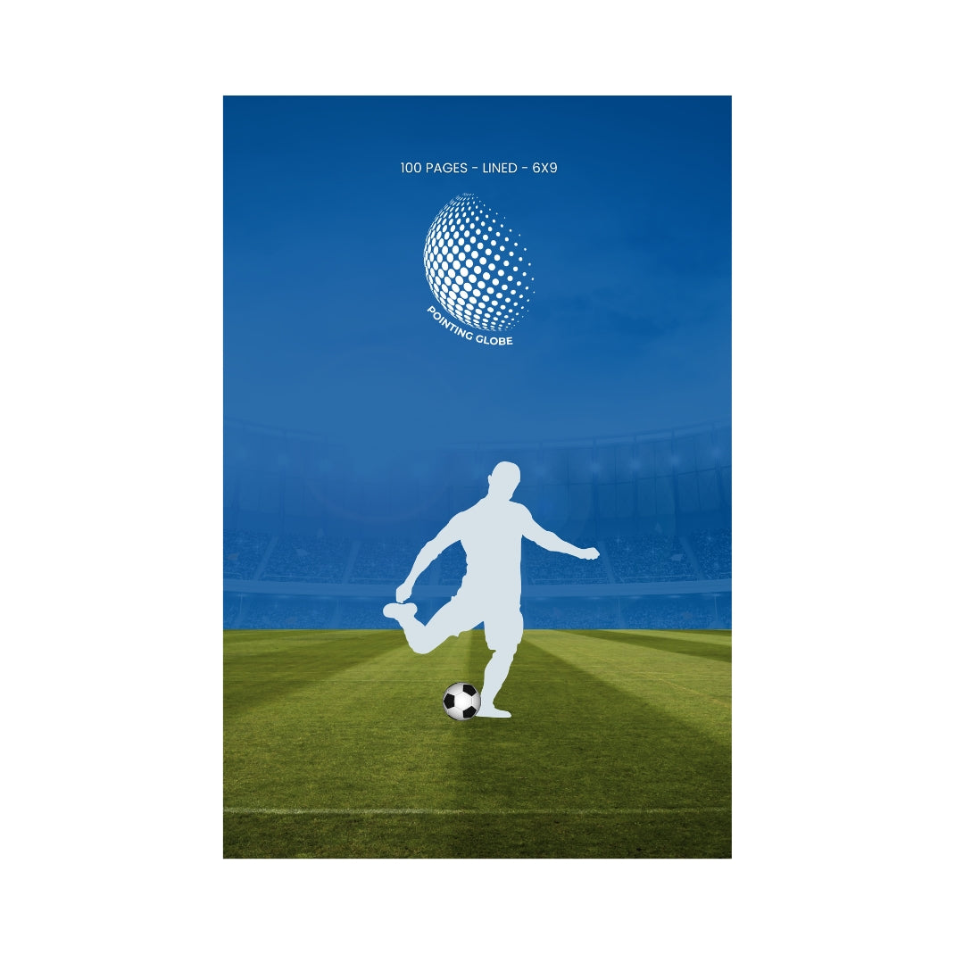 Countdown to Kick Off - Daily Journal: 100 Pages - Lined - 6x9 Inch | Perfect for Football Fans