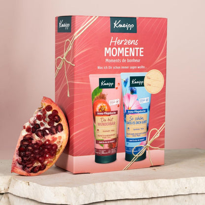 Kneipp Herzensmomente Geschenkset | 2 Aroma-Pflegeduschen