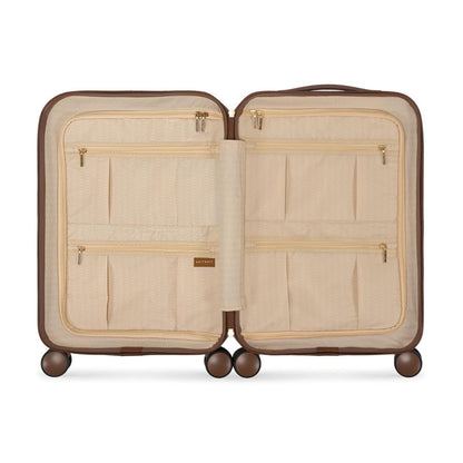 SUITSUIT 'Fab Seventies' Handgepäck-Koffer (33 Liter) mit TSA-Schloss | Braun