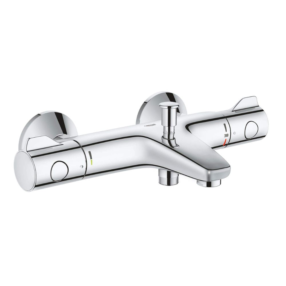 Grohe Grohtherm 800 Thermostatbatterie (Chrom): SafeStop, TurboStat