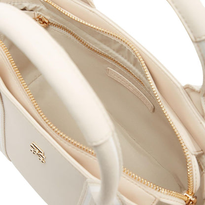 Tommy Hilfiger Damen Mini Schultertasche mit Logotape & Reißverschluss
