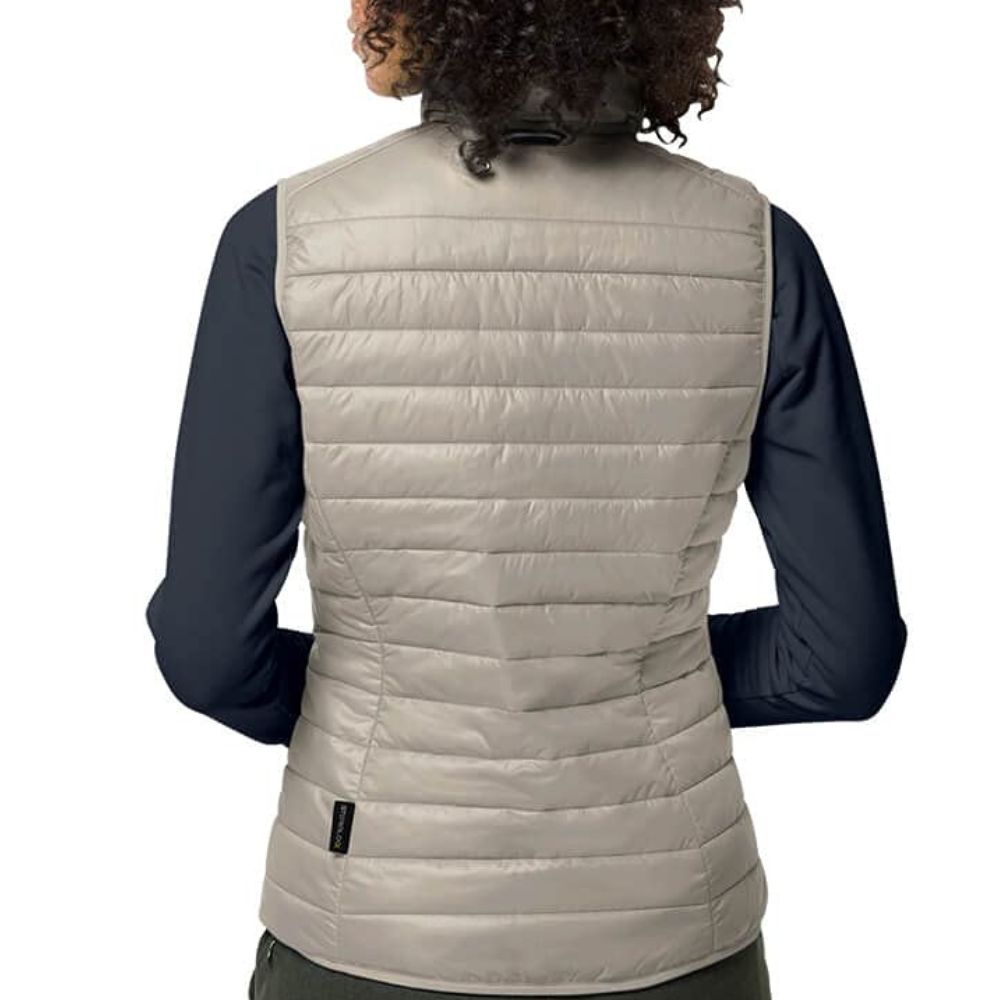 Jack Wolfskin Women's JWP Quilted Vest: Windproof, Breathable, Ripstop Fabric