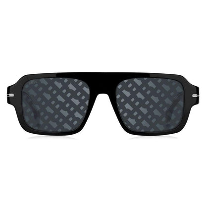 Hugo Boss '1595/S' Sonnenbrille für Herren mit 2 Jahre Garantie (Tiefschwarz)