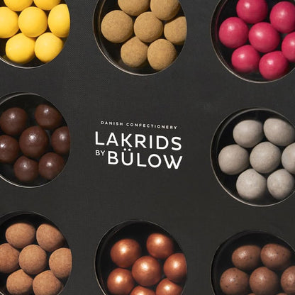 LAKRIDS by BÜLOW Selection Box (350g): Chocolate gift with Danish gourmet licorice balls