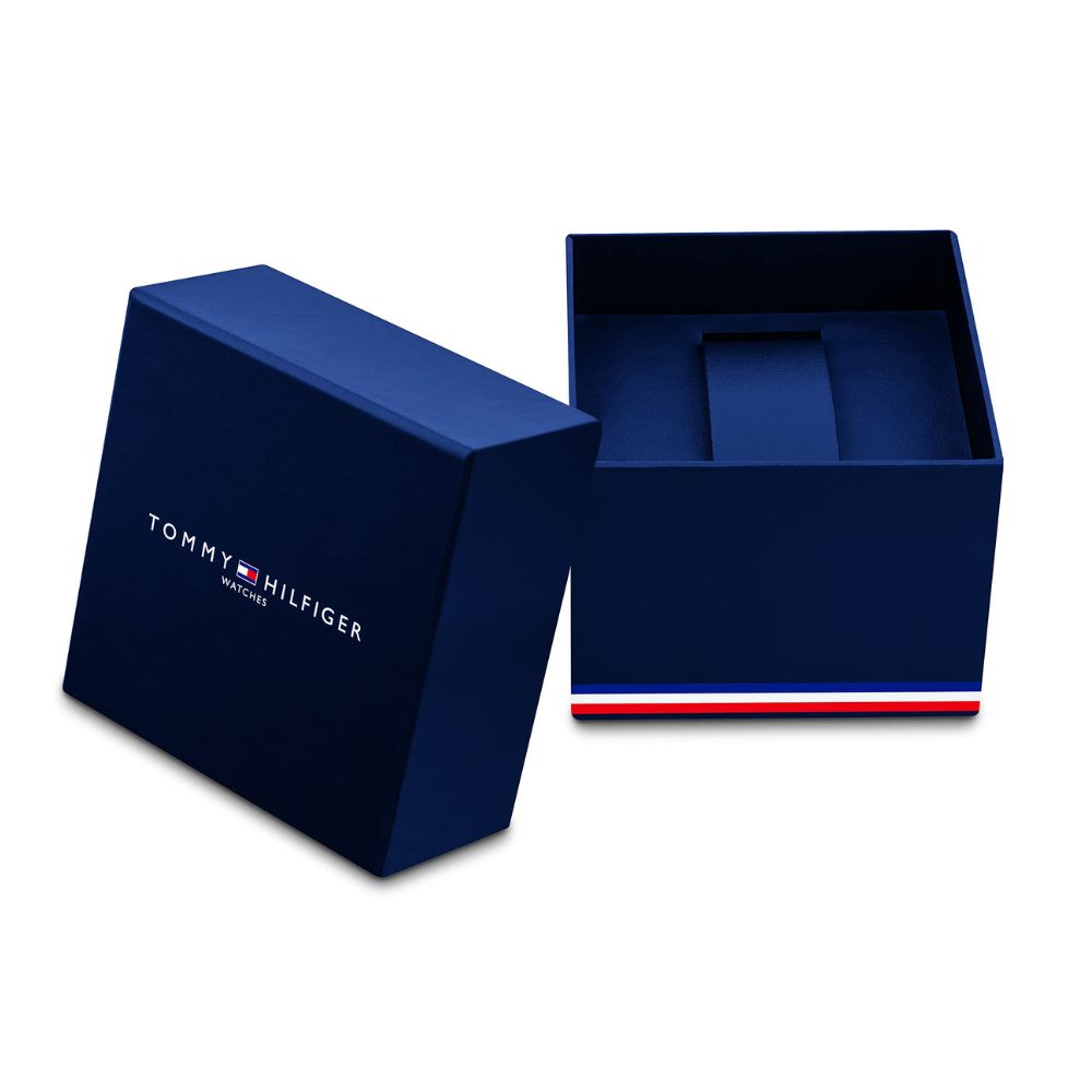 Tommy Hilfiger 'Multi Dial Quartz' watch for men with silver stainless steel mesh link bracelet 