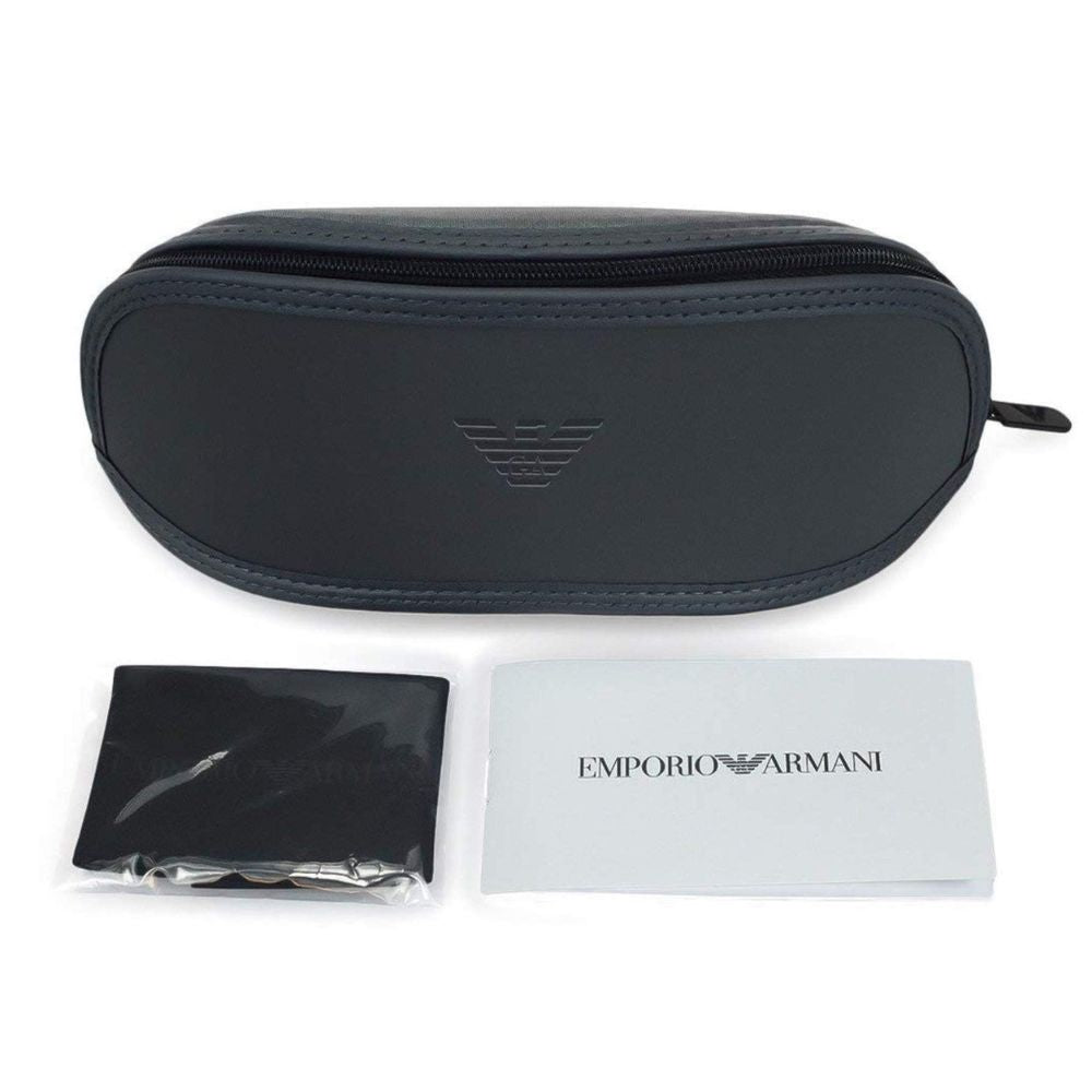 Emporio Armani 'EA4029' Unisex Sunglasses: Rectangular, UV Protection