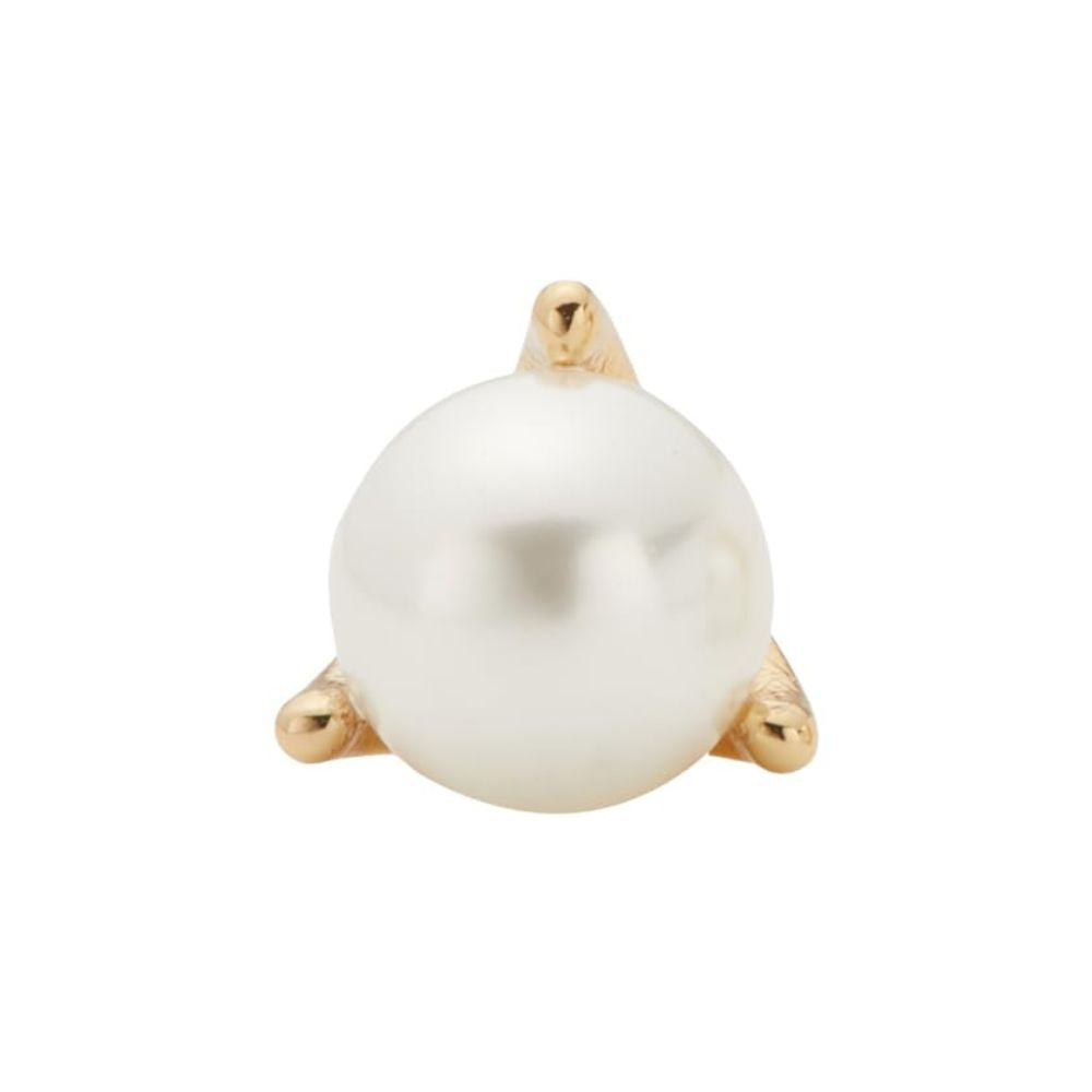 Kate Spade New Yorker Mini Trio Stud Pearl in Cream/Gold