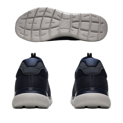 Skechers Summits Herren Sneaker - Navy Mesh Trim mit Memory Foam Innensohle