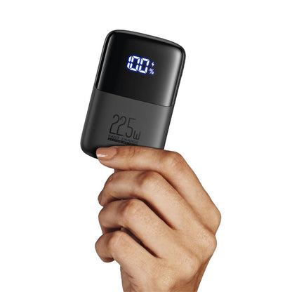 INIU Powerbank (10000mAh - 22.5W) with LED display: Small but powerful | USB-C input &amp; output