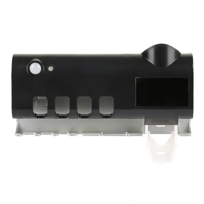 UV Sterilisator Zahnbürstenhalter | Solarbetrieben und Wiederaufladbar: Platzsparend & Hygienisch